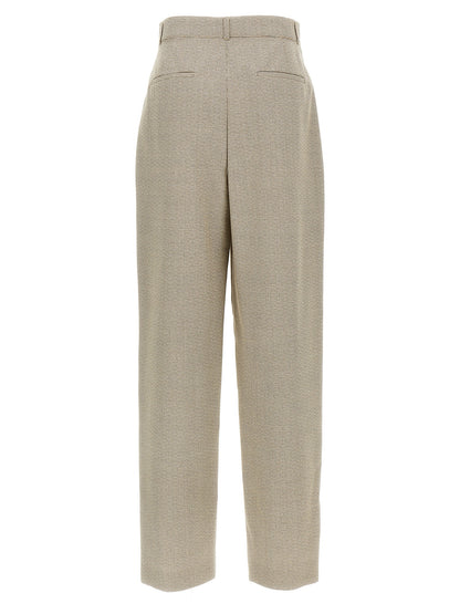 Micro check trousers Pants