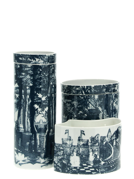 Set of 3 candles 'Nel Meanwhile - Eighteenth-century Garden Candles