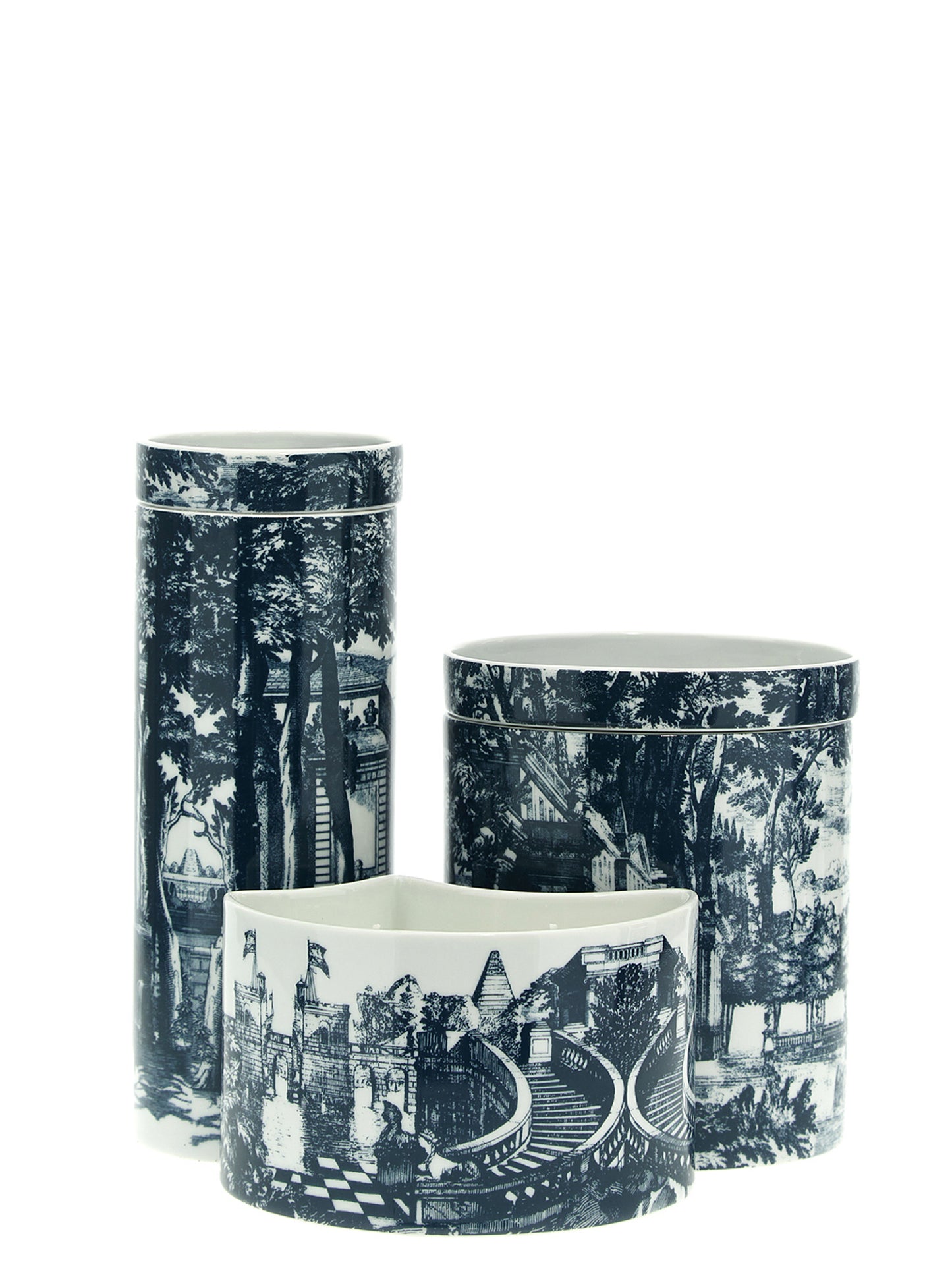 Set of 3 candles 'Nel Meanwhile - Eighteenth-century Garden Candles