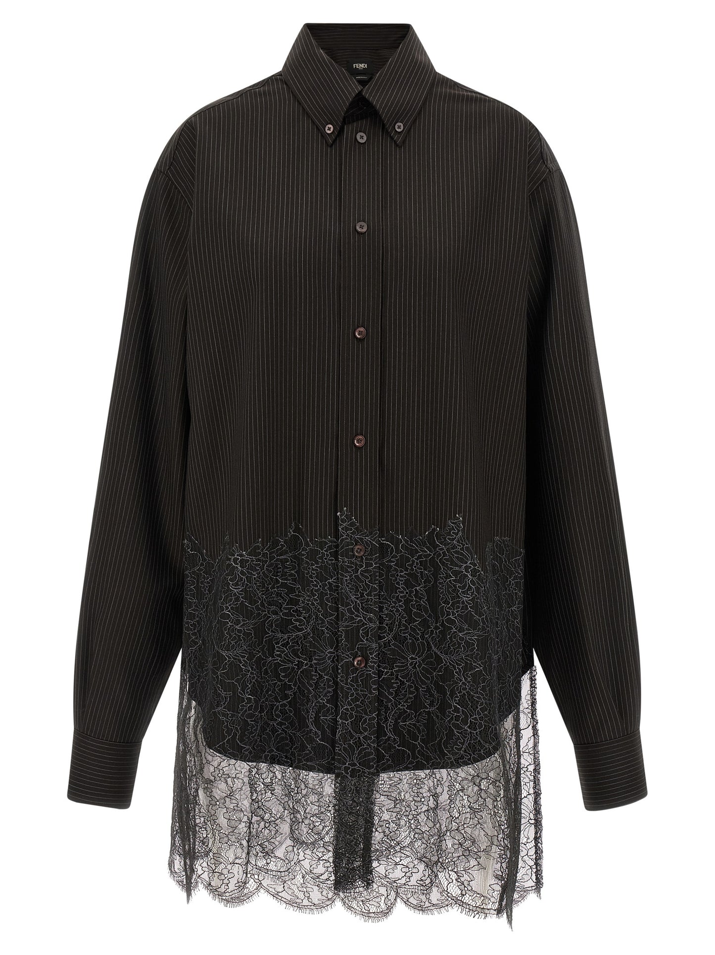 Wool and lace shirt Shirt, blouse