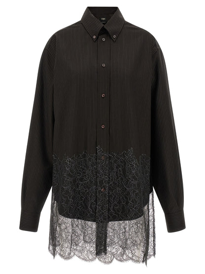 Wool and lace shirt Shirt, blouse