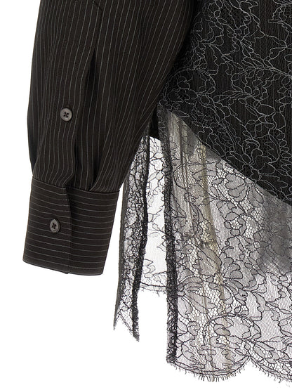 Wool and lace shirt Shirt, blouse