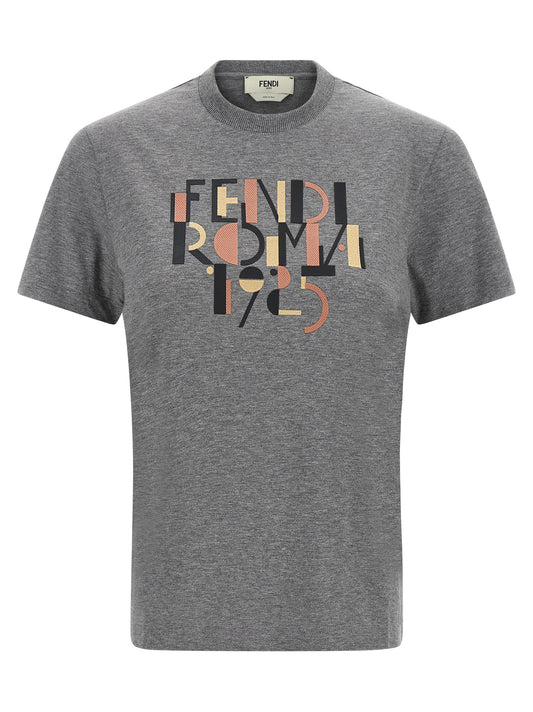 'Fendi Roma 1925' T-shirt T-shirt