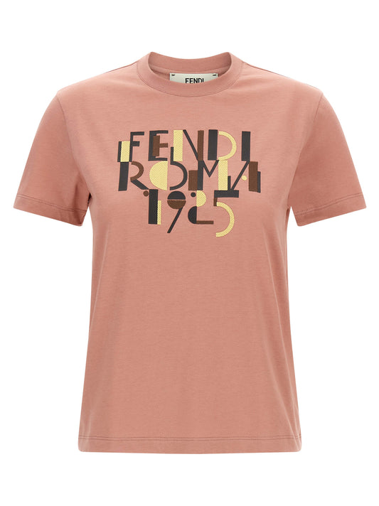'Fendi Roma 1925' T-shirt T-shirt