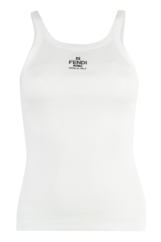 Fendi Cotton tank top