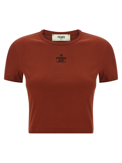 Logo embroidery top Tops