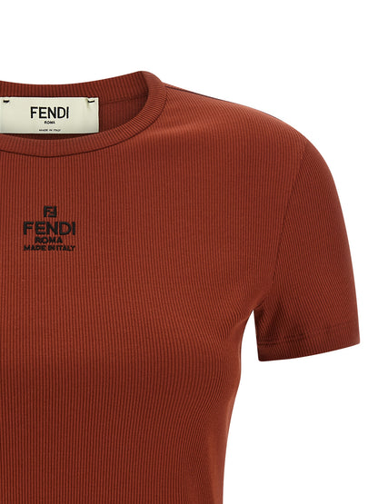 Logo embroidery top Tops