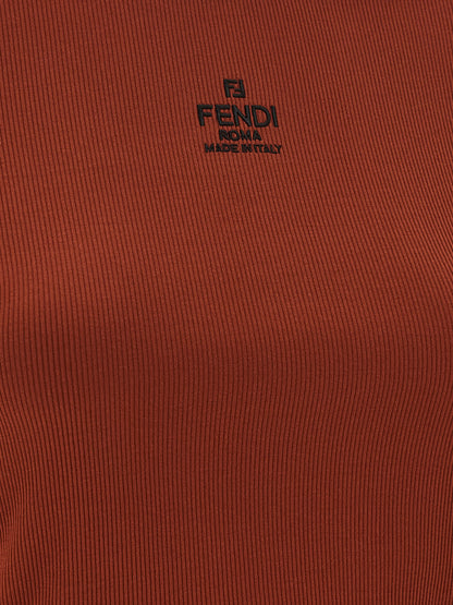 Logo embroidery top Tops