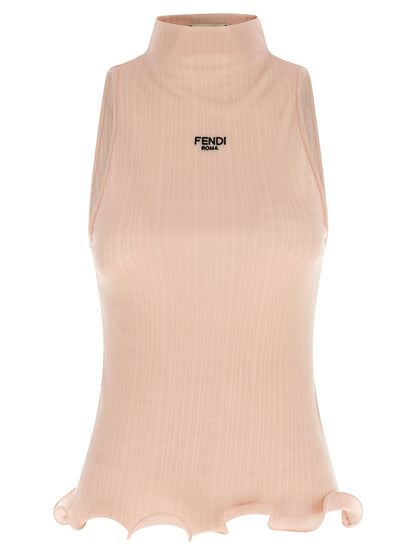 Ruffled top Tops