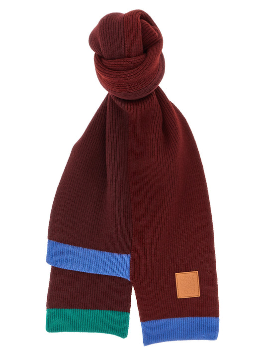 Wool asymmetrical scarf Scarves, foulards