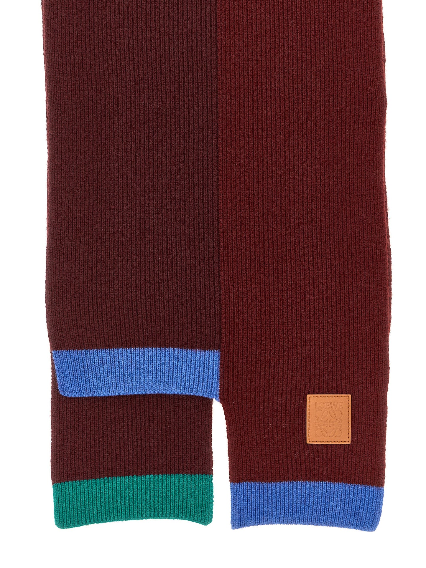 Wool asymmetrical scarf Scarves, foulards