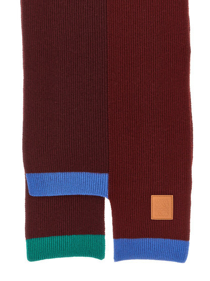 Wool asymmetrical scarf Scarves, foulards