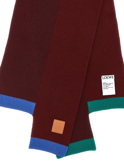 Wool asymmetrical scarf Scarves, foulards
