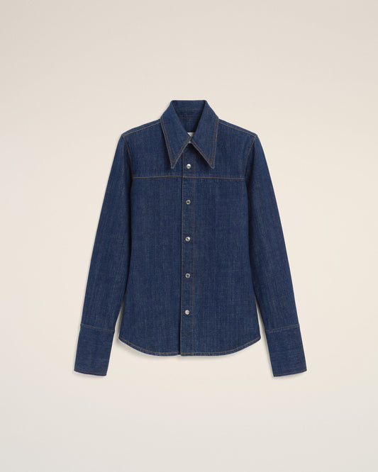 Ami Sharp collar shirt