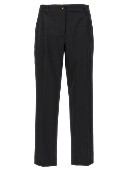 Wool canvas trousers Pants