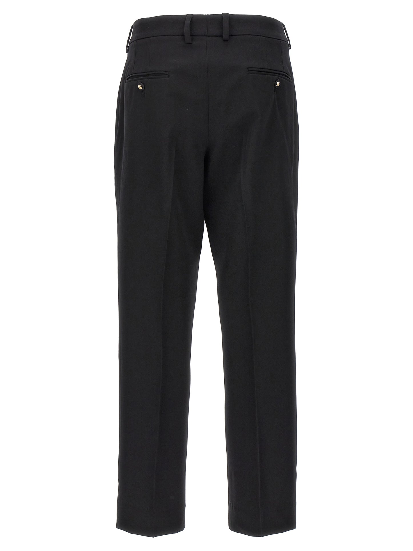 Wool canvas trousers Pants