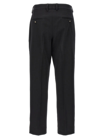 Wool canvas trousers Pants