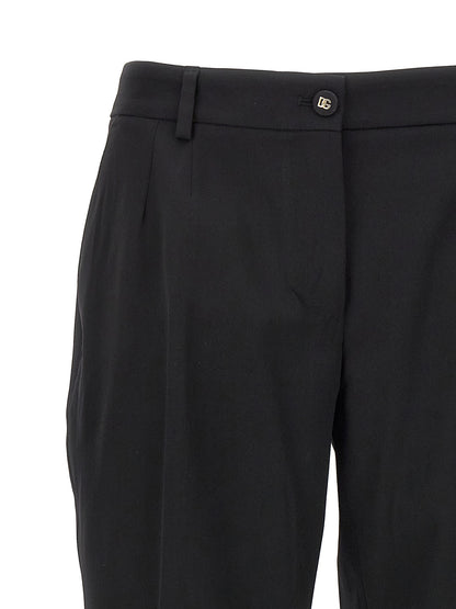 Wool canvas trousers Pants