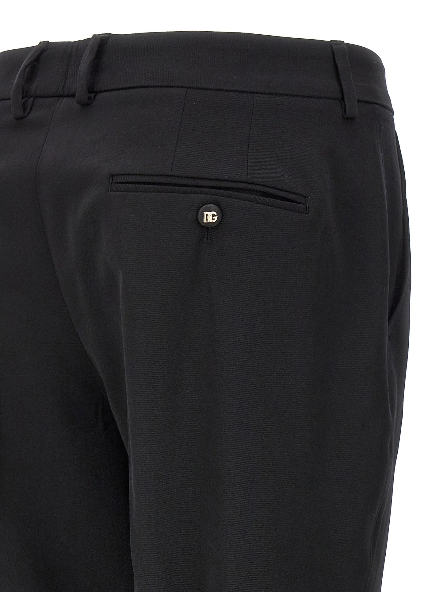 Wool canvas trousers Pants