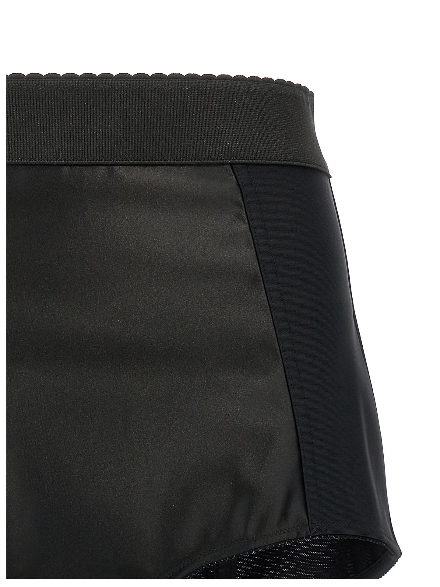 Satin culottes Bermuda, short