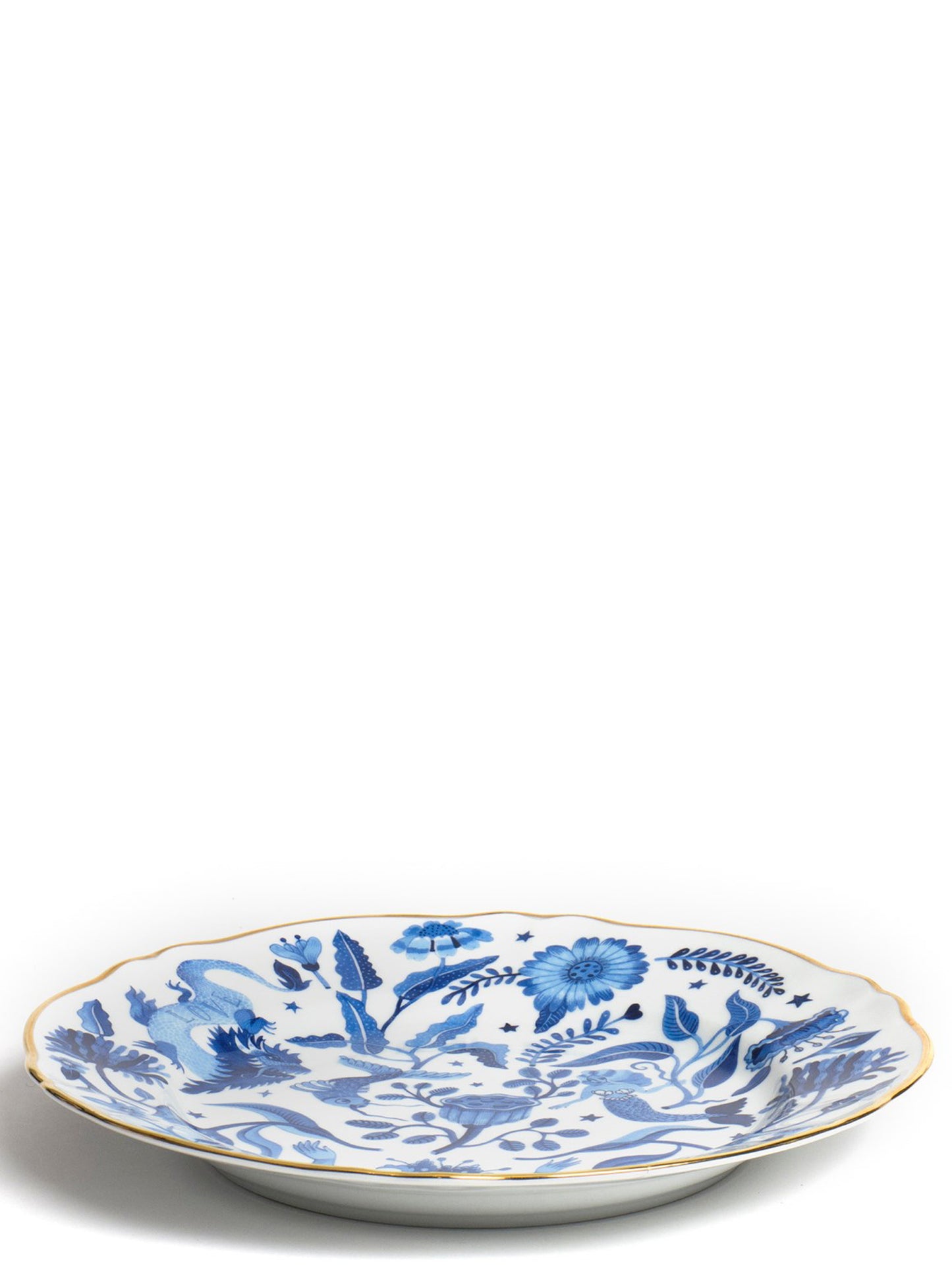 'All over blue' dinner plate ⌀ 26,5 cm Plates