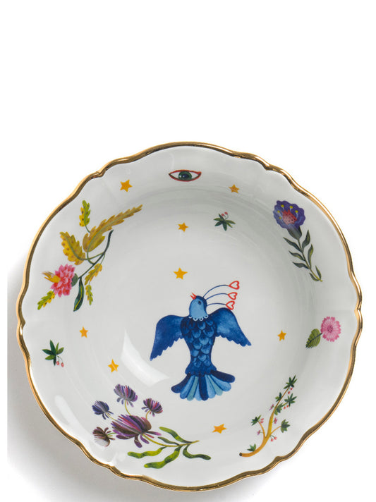 'Uccellino' salad bag ⌀ 26 cm Plates