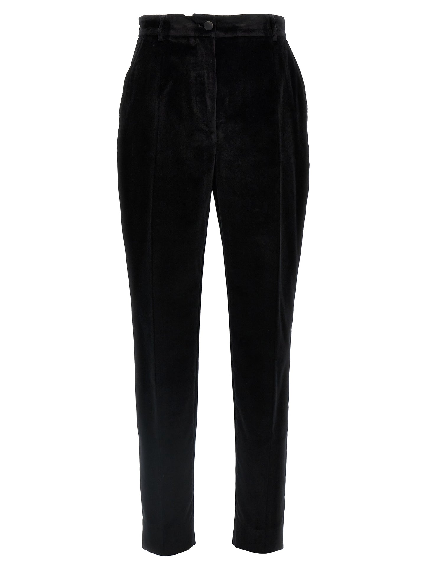 Velvet tuxedo pants Pants