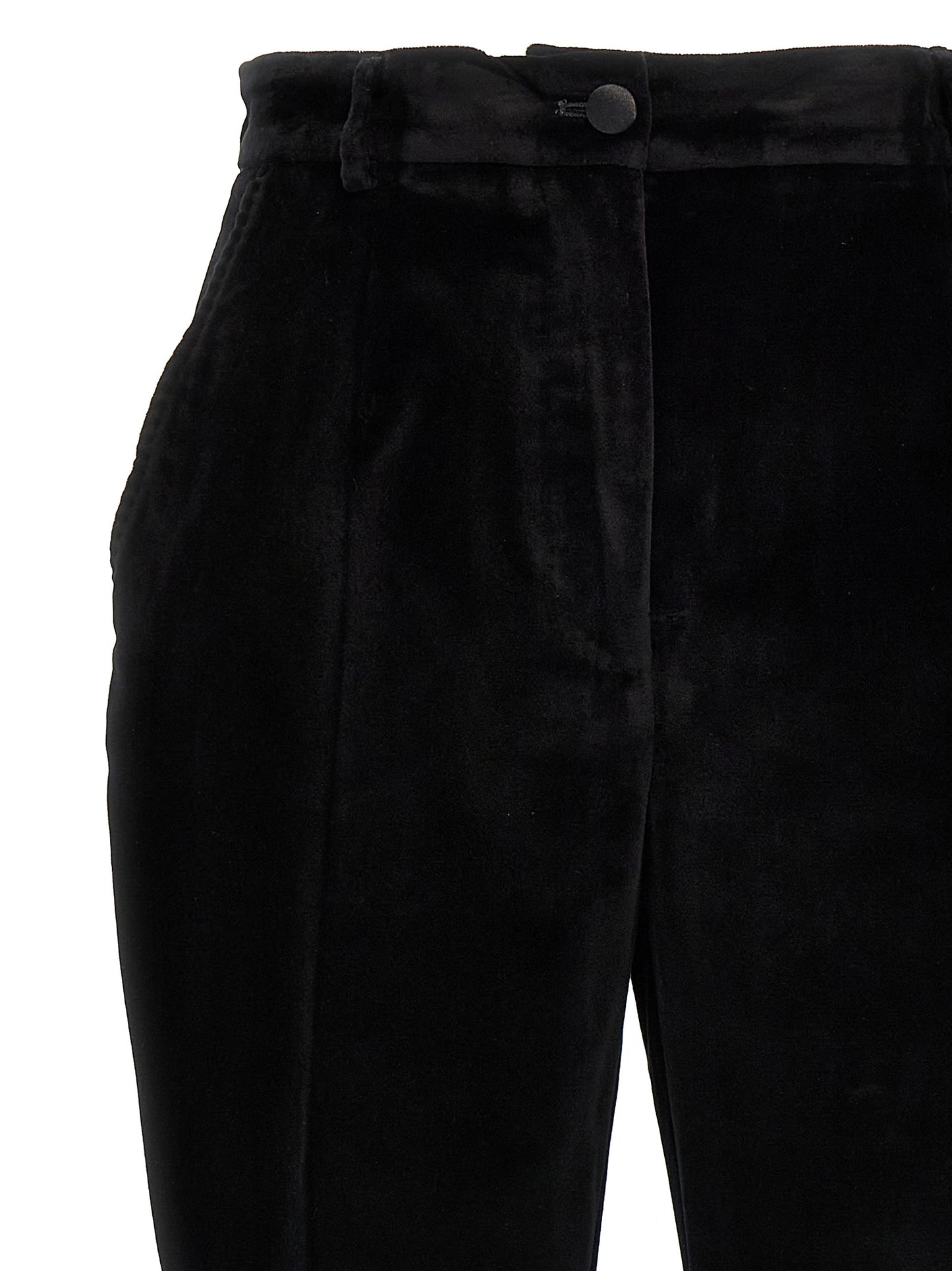 Velvet tuxedo pants Pants
