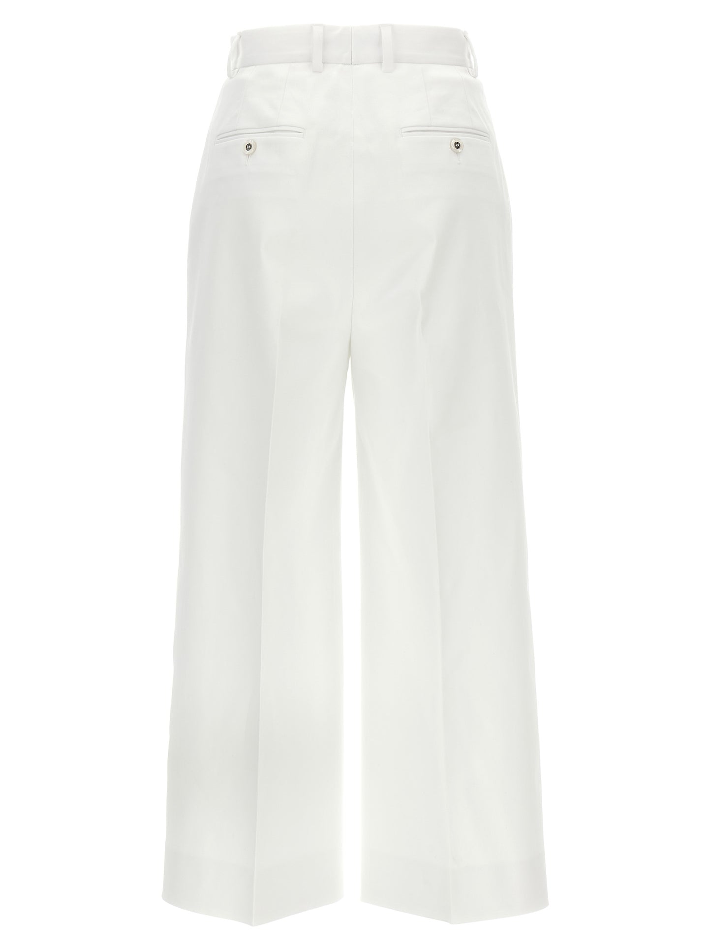 High waist cotton pants Pants