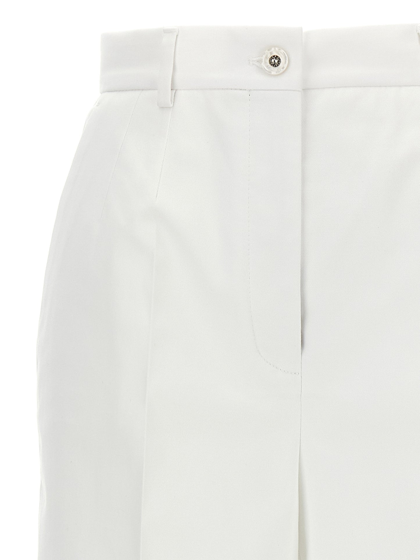 High waist cotton pants Pants