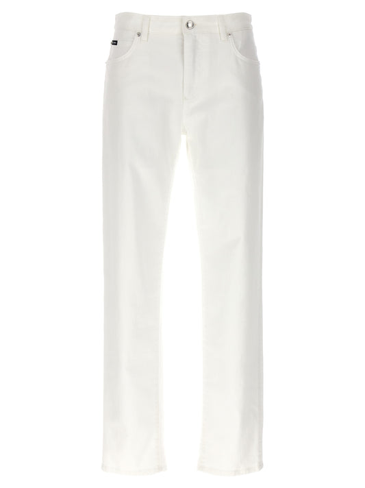 Logo plaque jeans Jeans