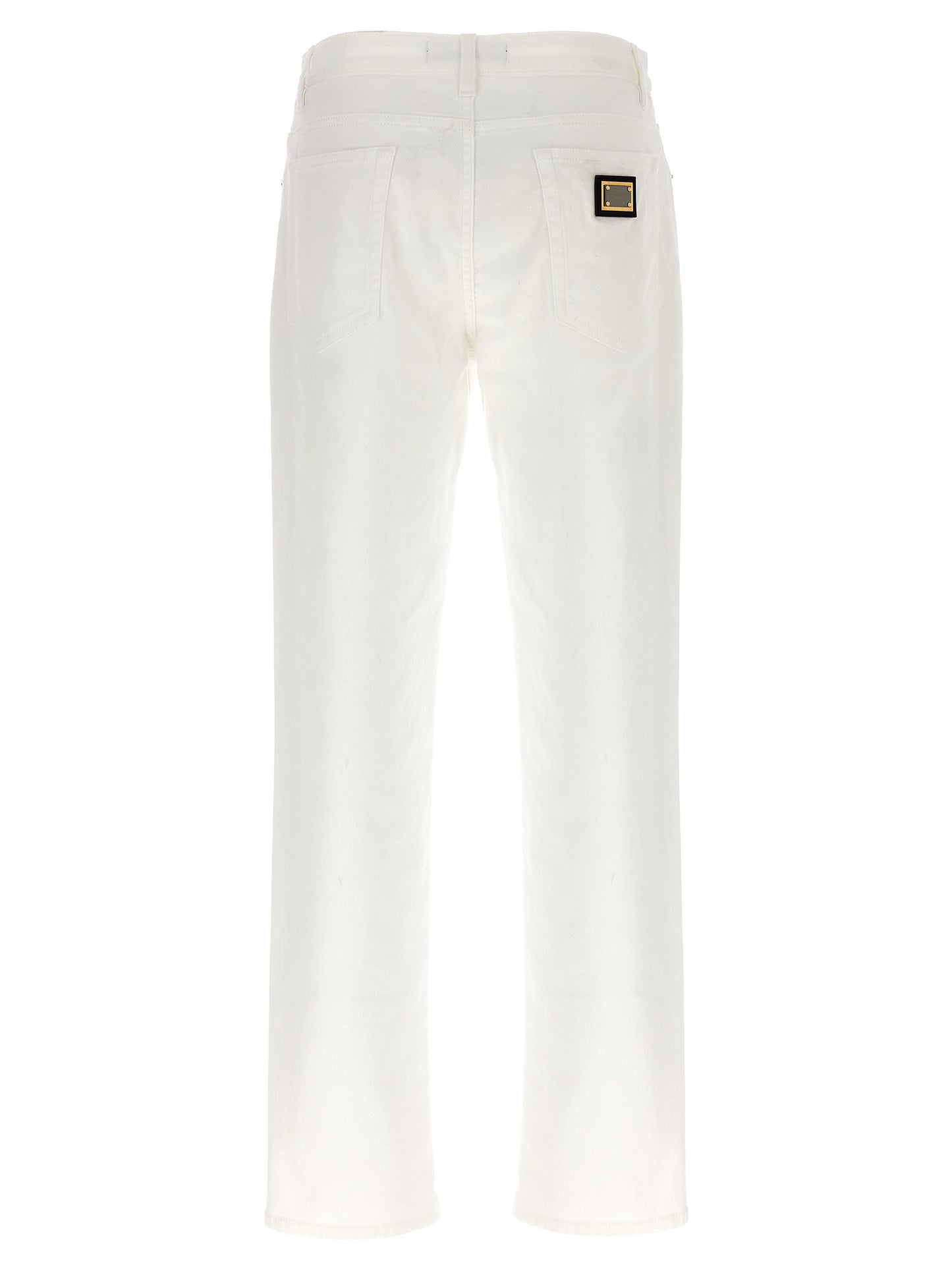 Logo plaque jeans Jeans
