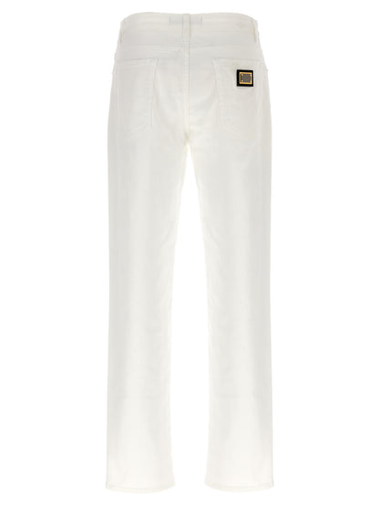 Logo plaque jeans Jeans