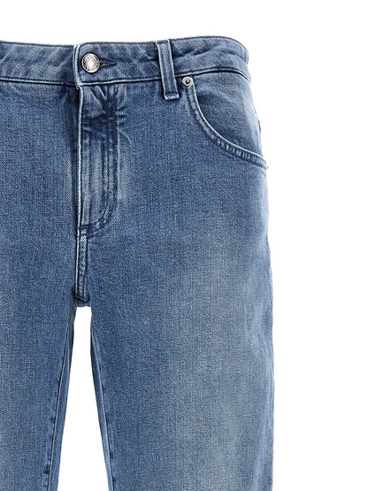 Logo plaque jeans Jeans
