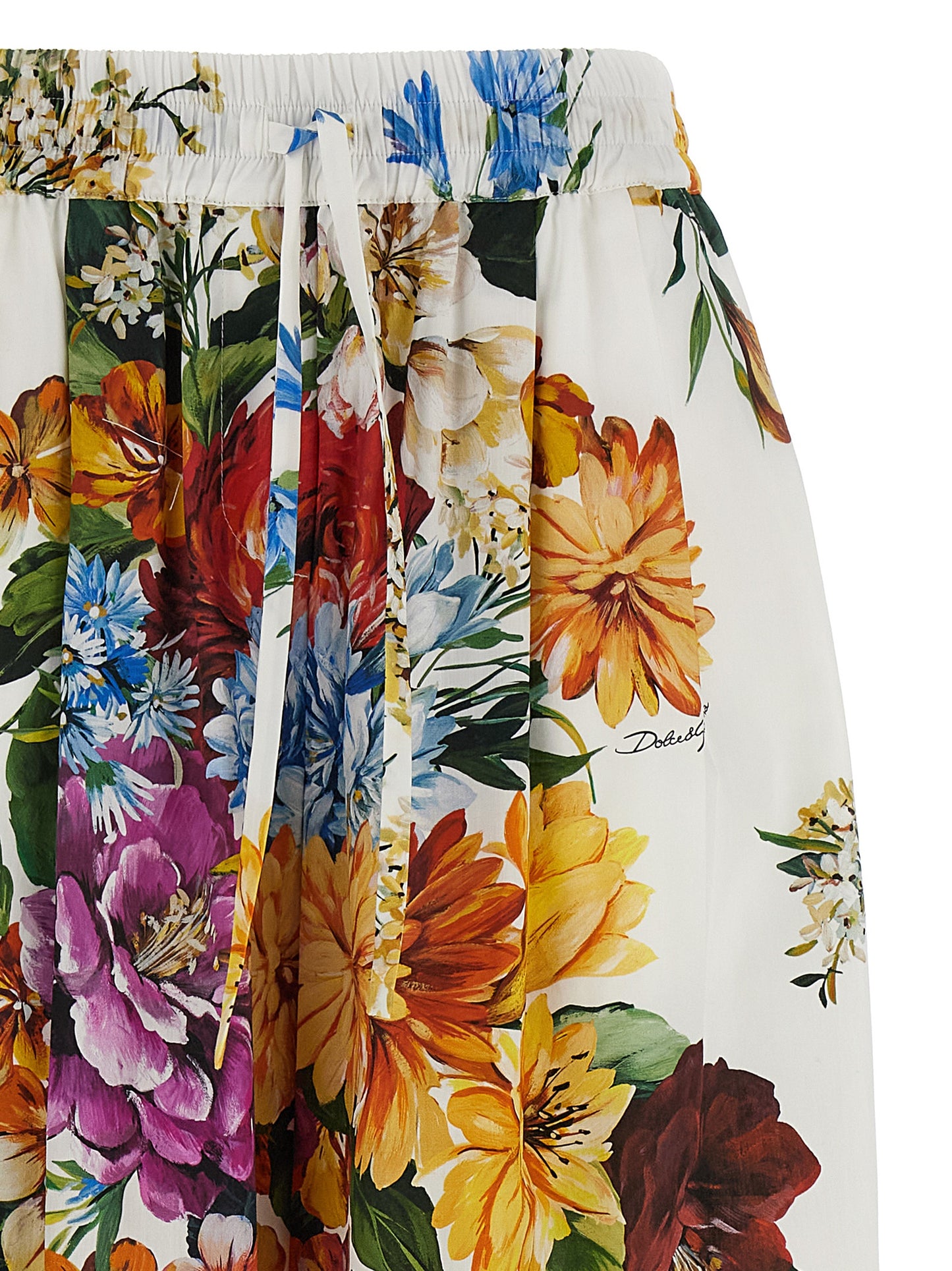 Floral bouquet printed pants Pants