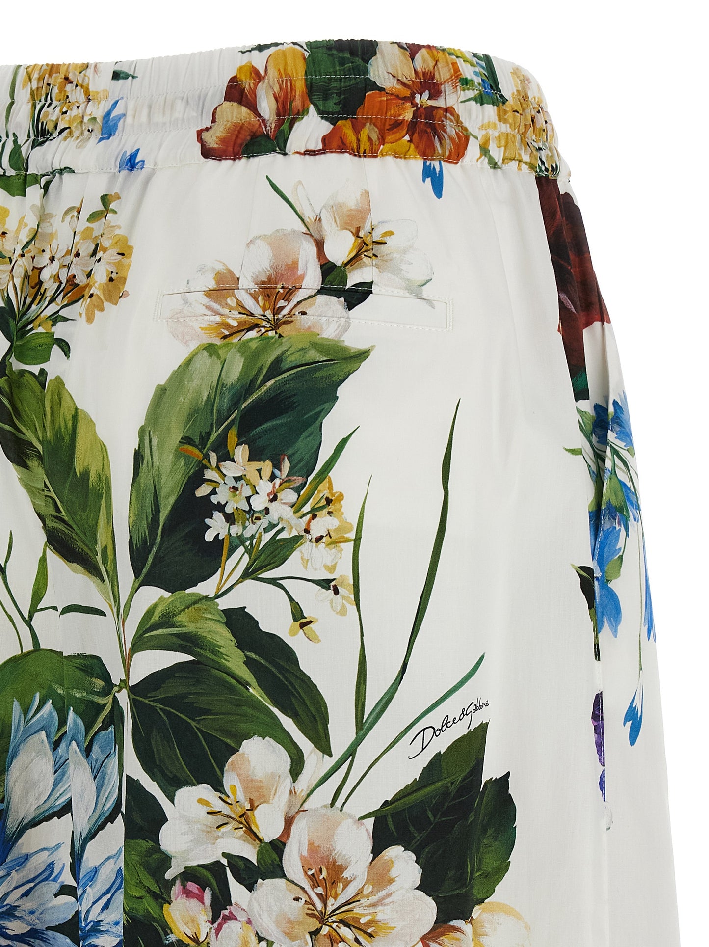 Floral bouquet printed pants Pants