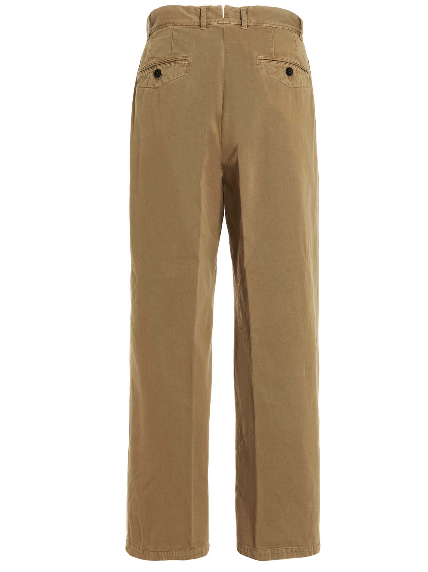 Printed cotton trousers Pants