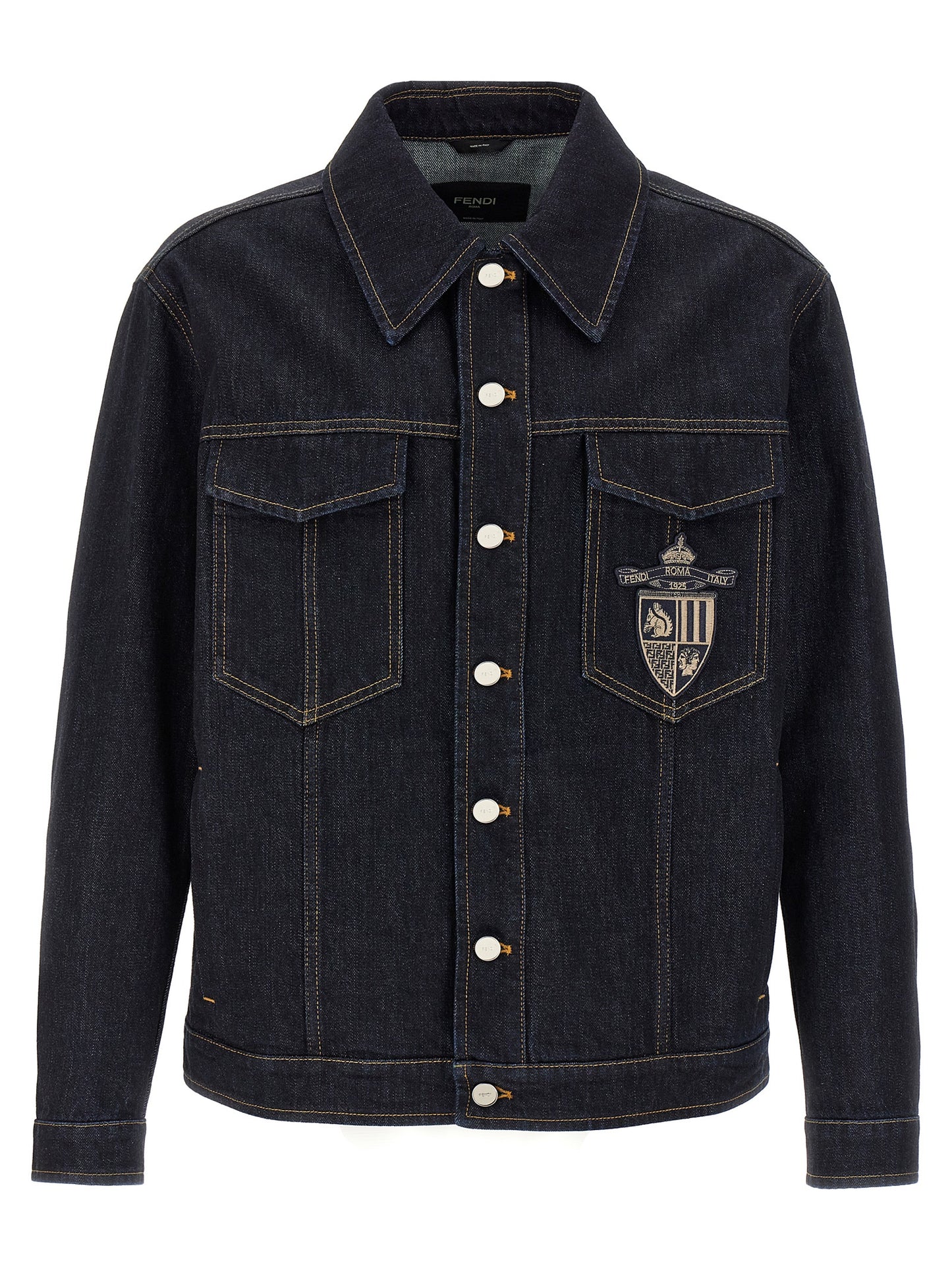 Fendi Crest jacket Down jacket, Parka, Casual jackets