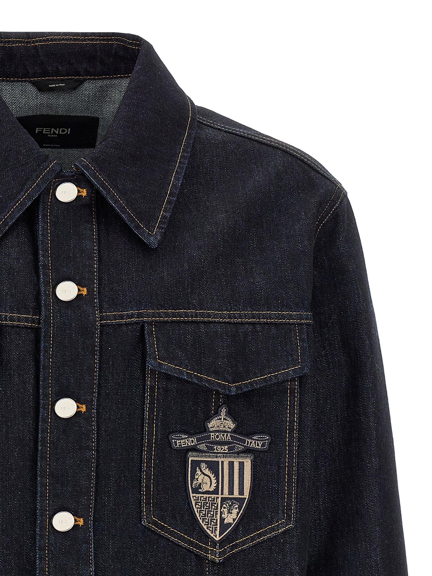 Fendi Crest jacket Down jacket, Parka, Casual jackets