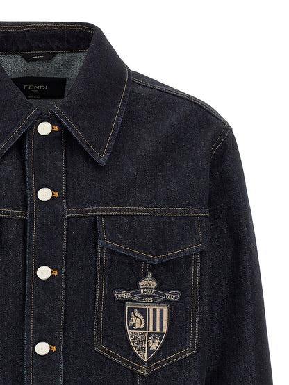 Fendi Crest jacket Down jacket, Parka, Casual jackets