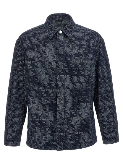 Overshirt denim FF Casual jackets, parka