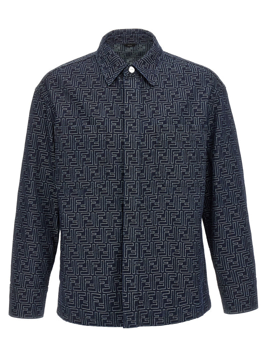 Overshirt denim FF Casual jackets, parka