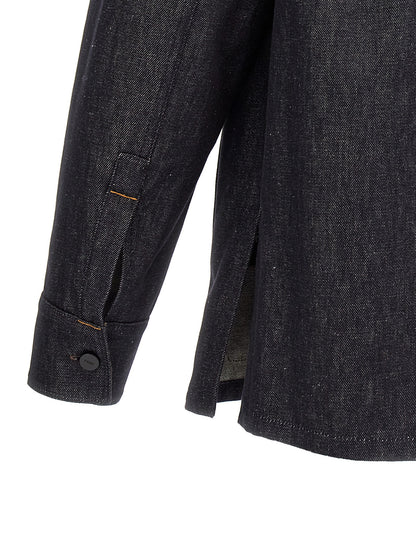 Denim jacket Piumini, Parka, Giacche casual