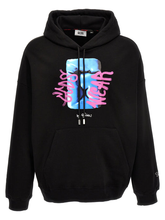 Logo print hoodie Sweatshirt