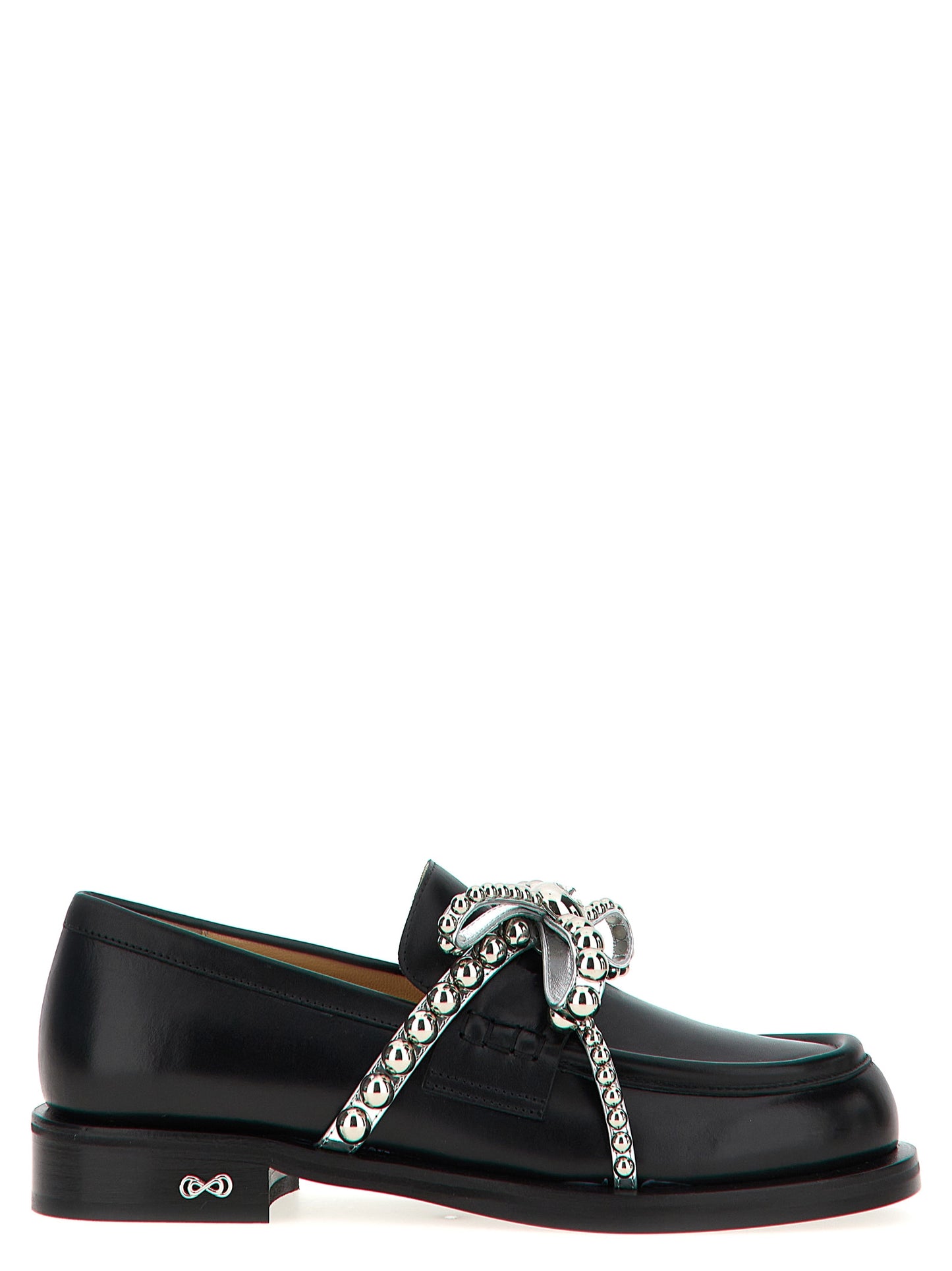 'Crystal Studs' loafers Loafers
