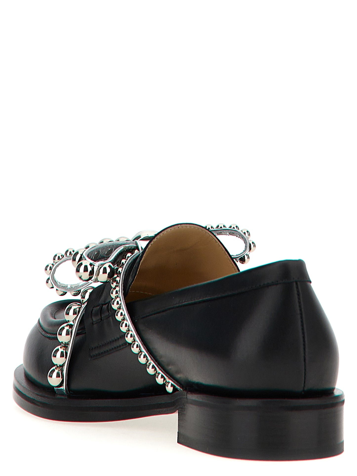 'Crystal Studs' loafers Loafers