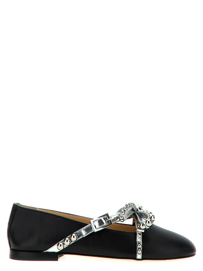 'Crystal Studs' ballet flats Flat shoes