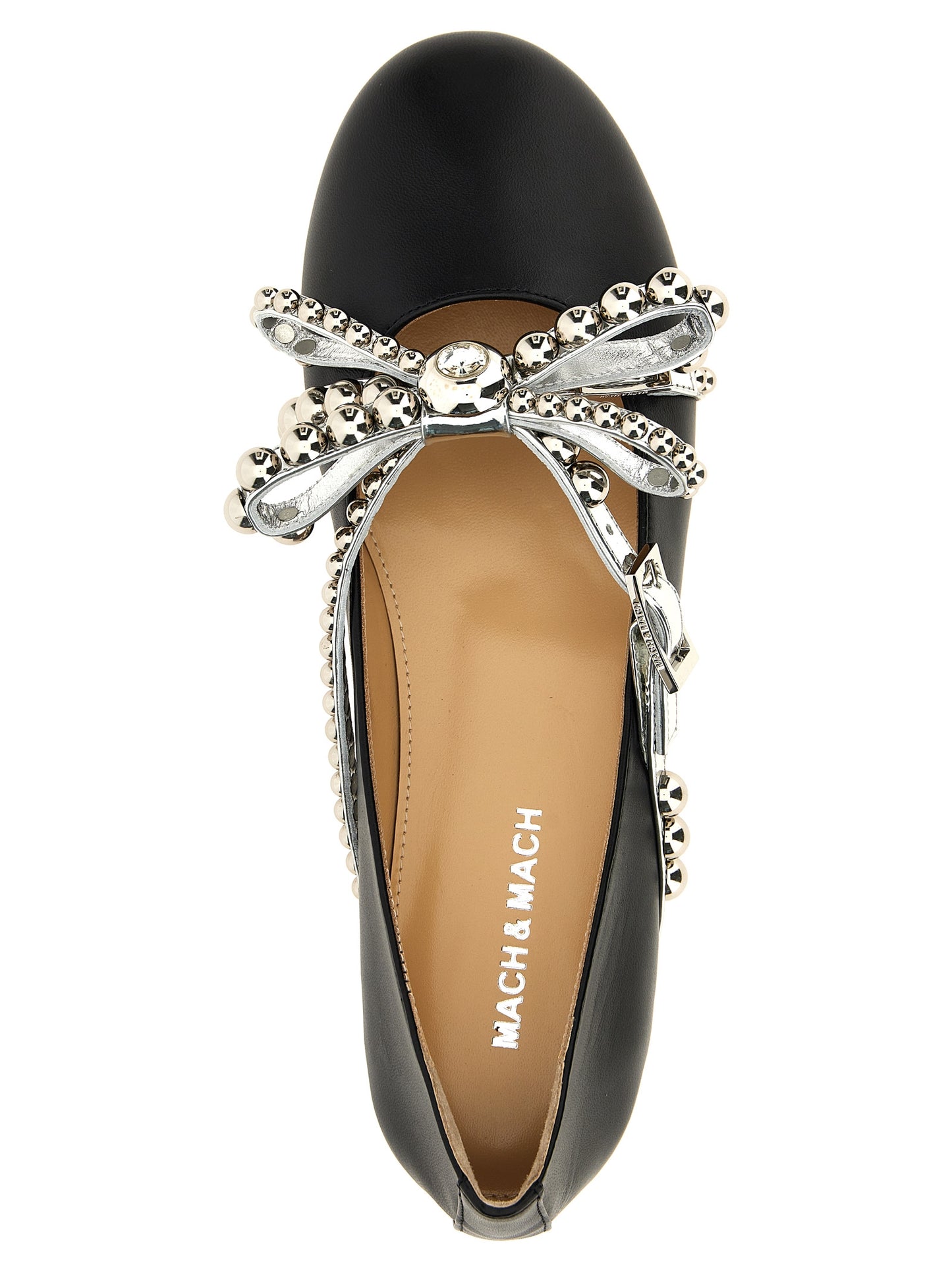 'Crystal Studs' ballet flats Flat shoes