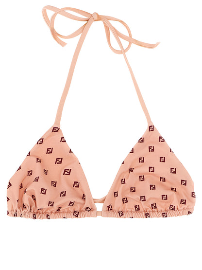 Micro patchwork bikini top Beachwear