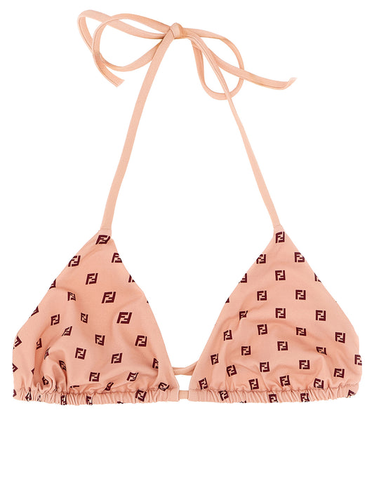 Micro patchwork bikini top Beachwear